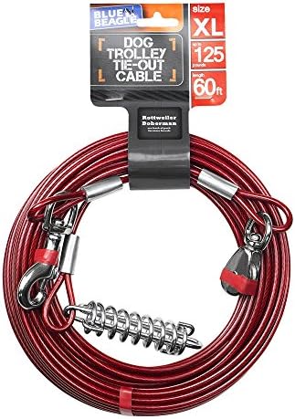 Blue Beagle 60 Feet Trolley System with 10 Feet Runner