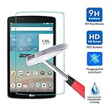 LG G Pad X 8.0 Glass Screen Protector, IVSO Tempered-Glass Protector with [Crystal Clearity] [Scratch-Resistant] [No-Bubble Easy Installation] for LG G Pad X 8.0 (V521WG)/G Pad III 8.0 Tablet(1pcs)