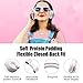Bluetooth Headphones Over Ear, Ifecco Light Up Foldable Bluetooth Stereo Headphone Over Ear with 3.5mm Audio Cable and Mic Support FM Radio and TF Card Compatible with Bluetooth Devices (Rose Gold)