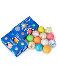 Pelotas de golf KAEDE de doble color (una docena)