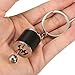Angelduck 3D Metal Car Gear Shift Box 6 Speed Keychain Gift, Random Color