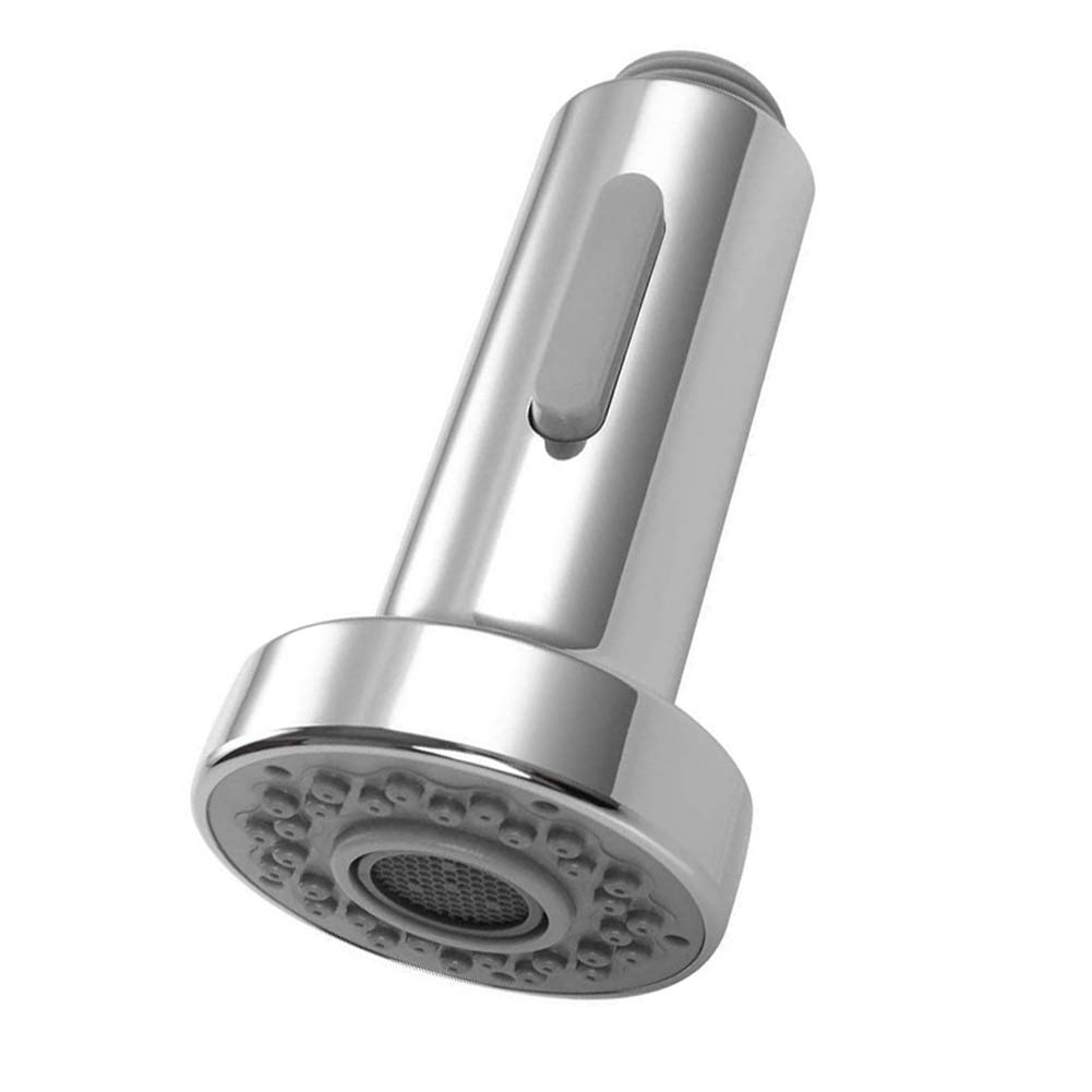 Kitchen Tap Spray Head Replacement Tap Faucet Attachment Spray Head for Kitchen Sink Tap Faucet Spayer Head 2-Flow,Universal G 1/2-inch - Chrome Finish