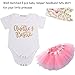 Baby Romper Headband Tutu Skirt 3Pcs Romper Clothes Set With Auntie's Bestie70