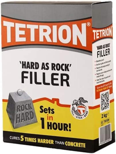 Tetrion Hard as Rock Filler 2kg Brand New Exterior Waterproof
