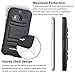 HTC One M8 Holster Case, Fosmon STURDY [Locking Swivel Belt Clip | Kickstand] Rugged Heavy Duty Shock Proof Case for HTC One M8 (Black/Black)