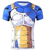 Men's 3D Novelty Lycra Compression Shirt Skin Tight Shirt Vest Short/Long Sleeve Shirt