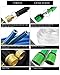 78Seven Expandable Garden Hose Never kink, tangle, twist. Heavy duty and light weight. Design 2017... 50 foot black.