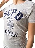 GCPD Gotham City Police Department Athletic Grey Womens T-Shirt | LeRage