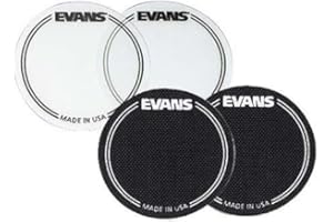 EVANS EQ Single Pedal Patch, Black Nylon