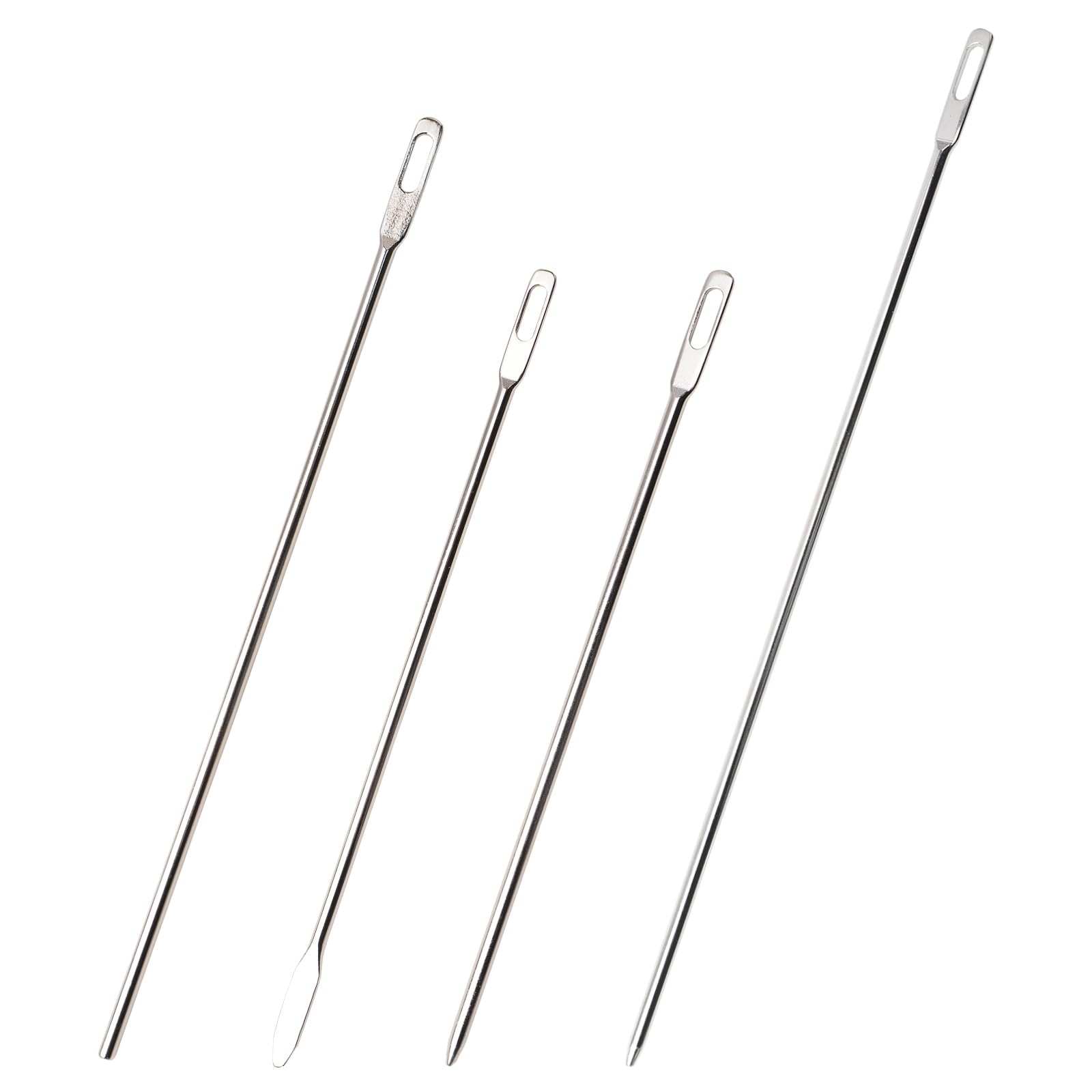 URROMA Belt Guide Pant Drawstring Threading Tool, 4pcs Sewing Loop Kit Drawstring Threader Tool for Sweatpants String Hoodie Strings Elastic Waistband Replacement Device