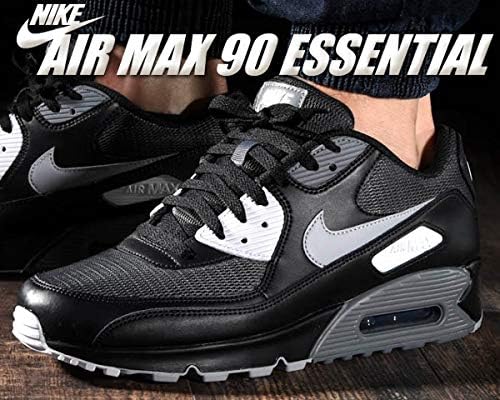 air max 90 essential black wolf grey