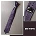Dan Smith Stylish Slim Neck Tie Multi-Color Plain Thin Neckties Silk Blend Bundle Deal Casual Autumn 5 Style DAN1003 Red,Black,Midnight Blue,Indigo,Medium Violet Red