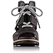 Sorel Womens Joanie Lace Wedge Sandal Black/Sea Salt Size 8