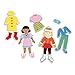 T.S. Shure Pocket Dolls Best Friends Wooden Magnetic Dress-Up Dolls
