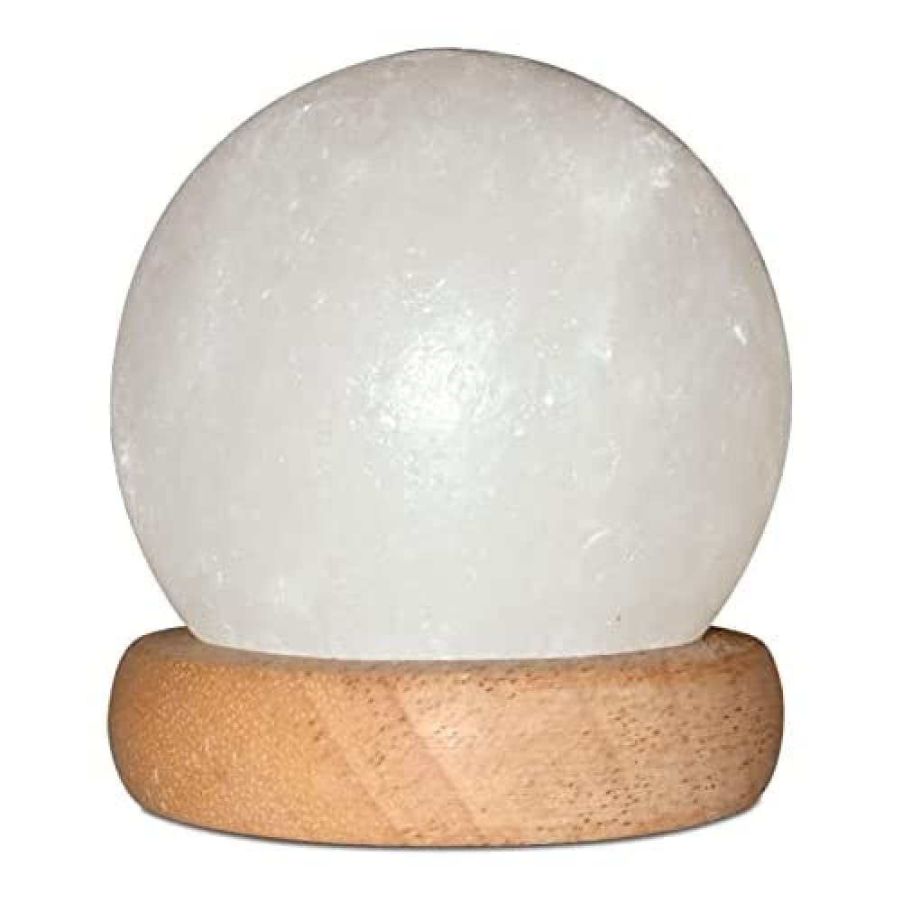 Himalayan Salt Lamp - Sphere: Box Contains a USB Powered Multicolour Salt Lamp with Book