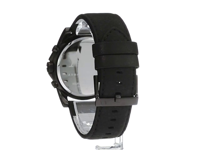 Armani-Exchange-Mens-AX2507-Black-Leather-Watch
