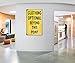 Clothing Option Tin Sign | Vintage Rustic Home Decor Wall Art | 16 x 10 Inch
