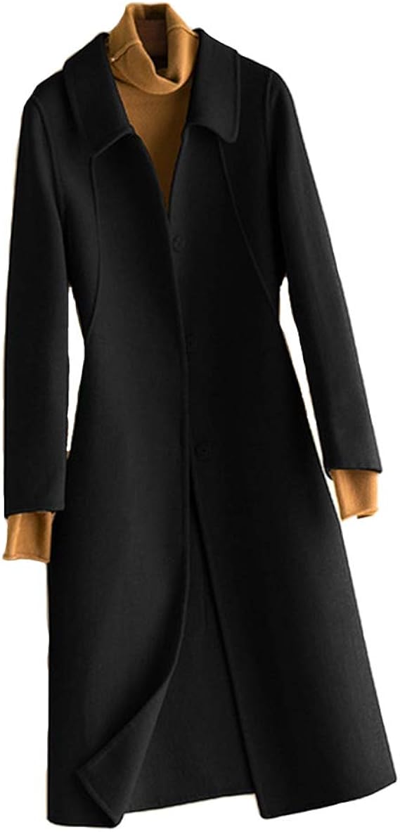 Amazon Jktown レディース ロングコート 外套 コート 無地 シンプル アウター 長袖 オシャレ カジュアル 着痩せ 秋冬 30代 40 代 50代 S Xlサイズ 2色 Xx1412 コート ジャケット 通販