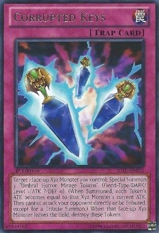 Yu-Gi-Oh! - Corrupted Keys (JOTL-EN072) - Judgment of the Light - 1st Edition - Rare