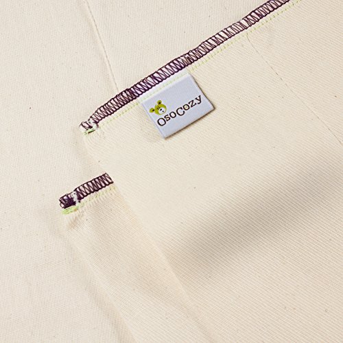 OsoCozy Organic Cotton Prefolds (Infant Short (6-16 lbs) - Thumbnail 3