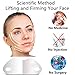 Face Slimming Mask V Line Lifting Chin Up Mask Patch Facial Firming Moisturizing Mask Double Chin Reducer Mask Lift V Reshape Face Mask for Women Men Round Face, Fat Face (4 Pack)