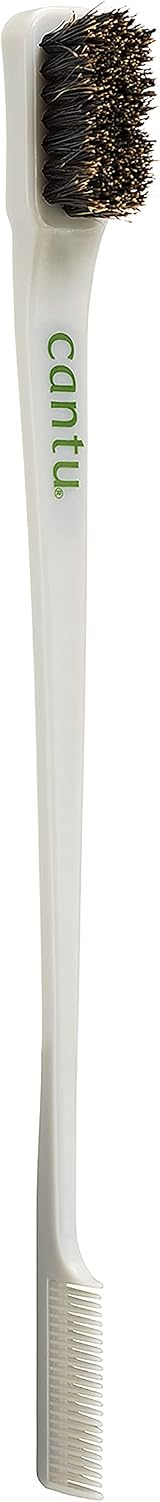 CANTU Hair Accessories Edges Baby Hair Styler 2-in-1 Boar Brush Comb view 3