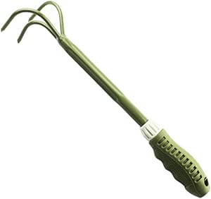 Amazon.com : Novo Garden Claw Rake and Cultivator Tool Green 14-Inchx3