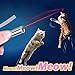 RIO Direct Rechargeable Chase Cat Toy, Multi Pattern Funny & Mini Flashlight Interactive LED Light Entertain and Train Your Cat Kitten Dog Pet - USB Charging