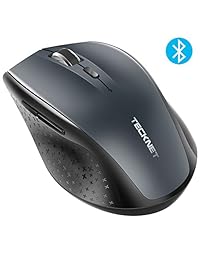 Mouse inalámbrico Bluetooth TeckNet, gris (BM308)