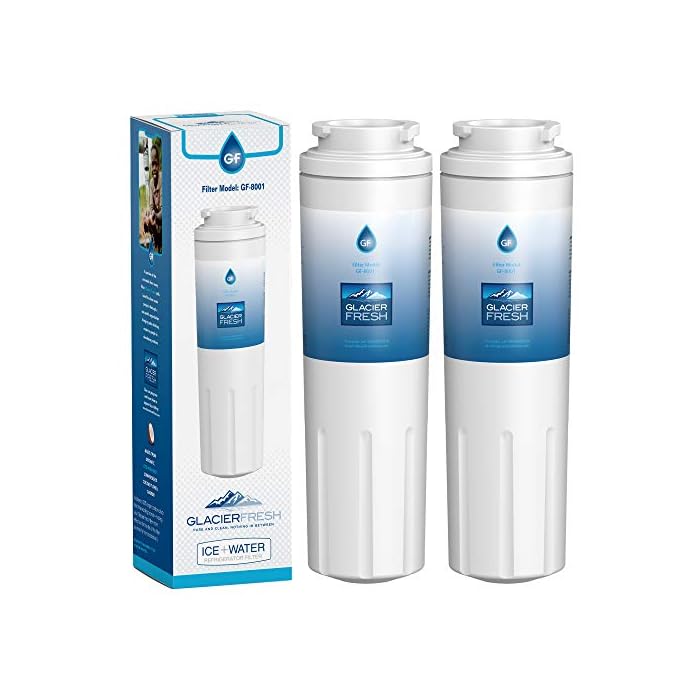 UKF8001 Water Filter Cartridges NSF 42 Certified, Compatible with