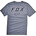 Fox Racing Unisex-Child Legacy Moth Short Sleeve TEE,Heather Graphite,Youth Medium