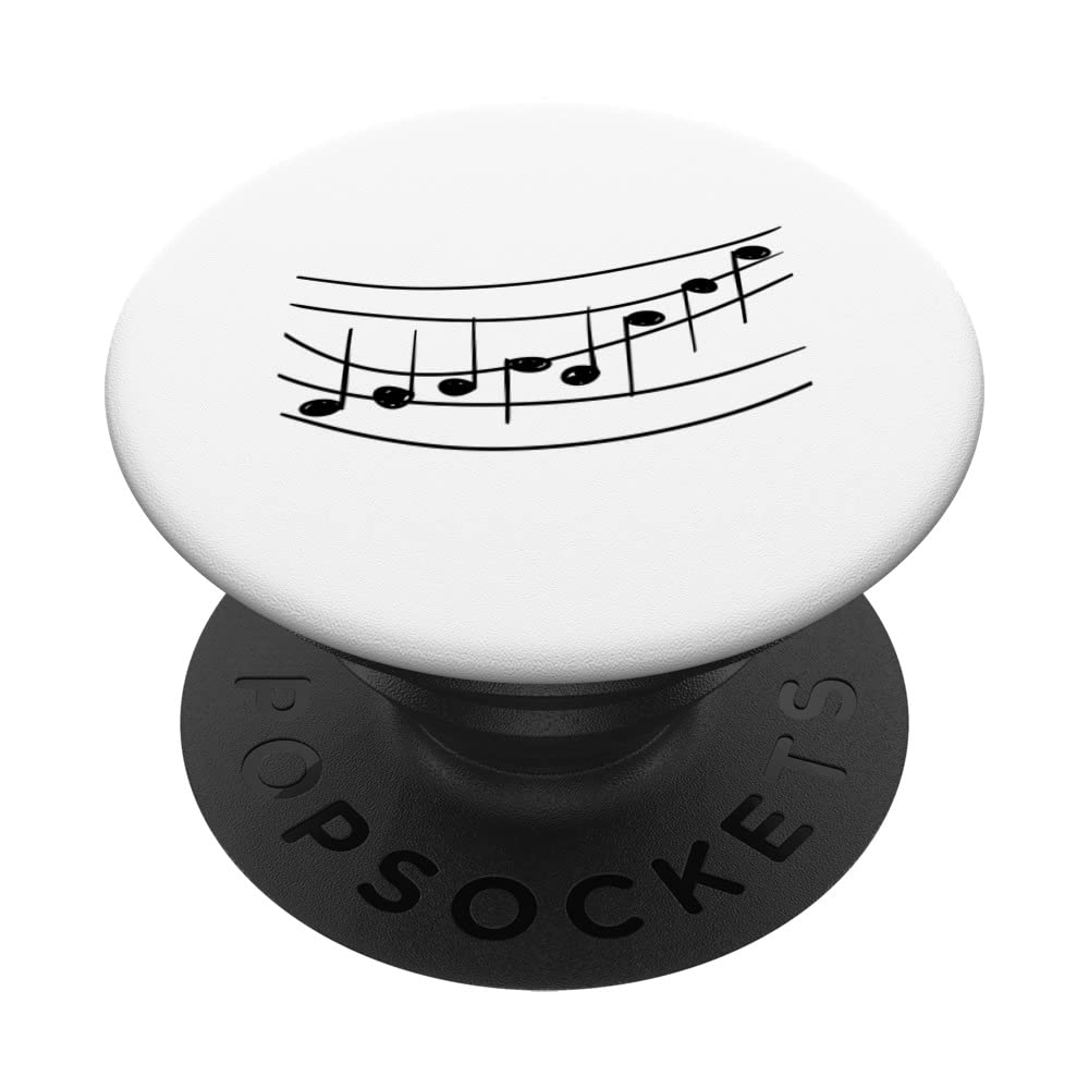 Classic Musical Music Sheet Music Notes PopSockets Swappable PopGrip