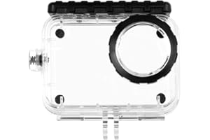 AKASO Transparent Plastic & Polycarbonate (PC) Waterproof Case for AKASO Brave 7 LE Action Camera