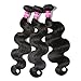YAEONS Hair Peruvian Hair 3 Bundles Body Wave Grade 5A Unprocessed Virgin Human Hair Weave