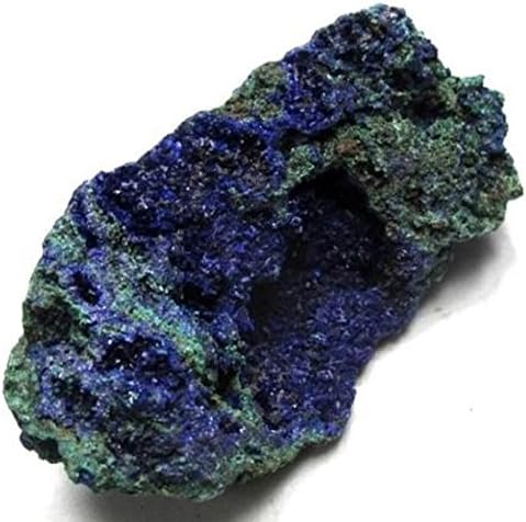7.8cm/3.07" Azurite and Malachite Natural Mineral Specimen 91g