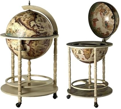Cranville Wine Racks Ancient World Globe Drinks Cabinet Amazon Co