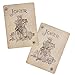 Bicycle 1800 Vintage Series Playing Cards by Ellusionist (Red)