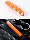 Opar Orange Handbrake Cover Trim for 2011 - 2017 Jeep JK Wrangler & Unlimited - Set