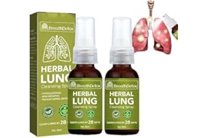 【100% Effective】1/2/3/4/5PCS 𝐆FOUK Breath𝐃etox Herbal Lung Cleansing Spray Lung Cleanse and 𝐃etox Naturally Reduce Cough &