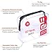 TSA Approved Airline Clear Travel Toiletry Bag transparent Quart for men women