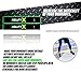 Fitness Kings 20FT Agility Ladder Speed and Agility Training Set with Running Parachute & Loop Resistance Bands + 6 Agility Cones Hurdles + Workout Program Fitness Guide & Videos