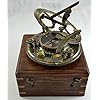 Brass-Nautical-Brass-Compass-with-Gift-Box