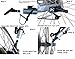 Booyah Large Pet Trailer Pet Bike Trailer & Jogger with Shocks - Blue