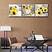 canvas wall art for bedroom Simple Life Black and white yellow sunflower artwork Wall Decor 12