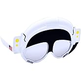 Sun-Staches Astronaut Sunglasses | Dress Up or Costume Accessory | UV400 | One Size Fits Most Kids