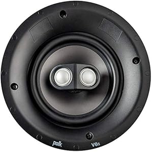 Polk Audio V 6 s Umschaltbarer Stereo und Surround Deckenlautsprecher Test-