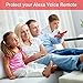 Remote Case/Cover for Fire TV Stick 4K, Protective Silicone Holder Lightweight [Anti Slip] ShockProof for Fire TV Cube/Fire TV(3rd Gen)Compatible with All-New 2nd Gen Alexa Voice Remote Control (Red)