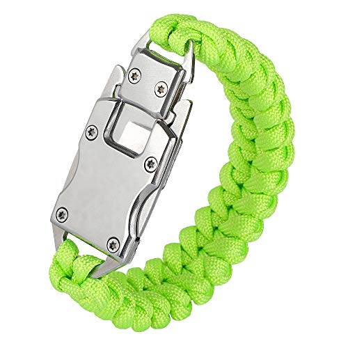 🥇 WEREWOLVES Paracord Knife Bracelet Survival Cord Bracelets The Best Is