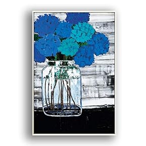 Framed Canvas Wall Art for Living Room, Bedroom Minimalist Abstract Canvas Prints for Modern Home Decoration Ready to Hang - 16"x24" inches