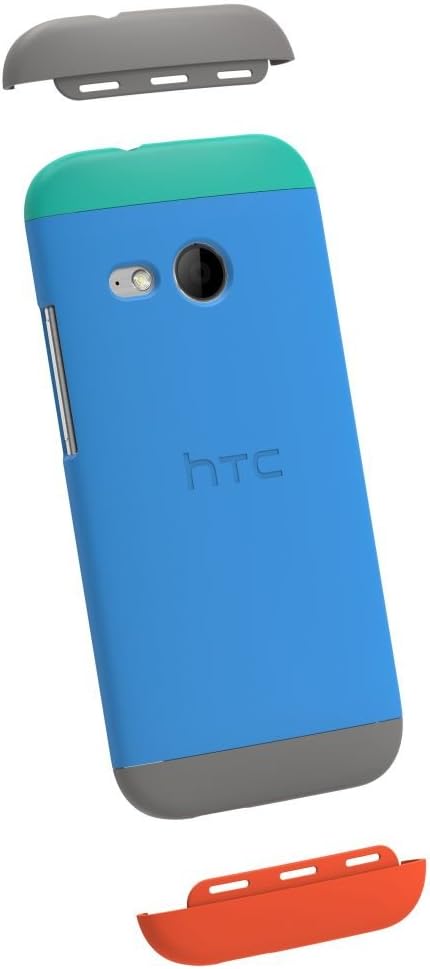 HTC HC C971 Double Dip Hard Shell Case for One Mini 2 - Blue